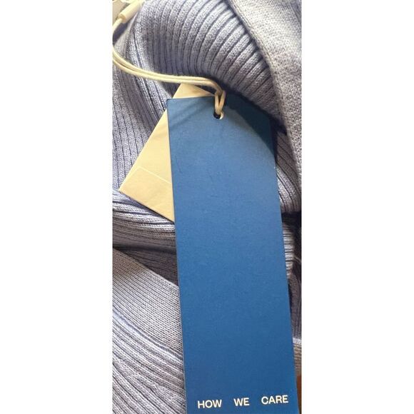 Samsoe Samsoe Ribbed Everly Dress in Serenity NWT Size Medium - Picture 7 of 9